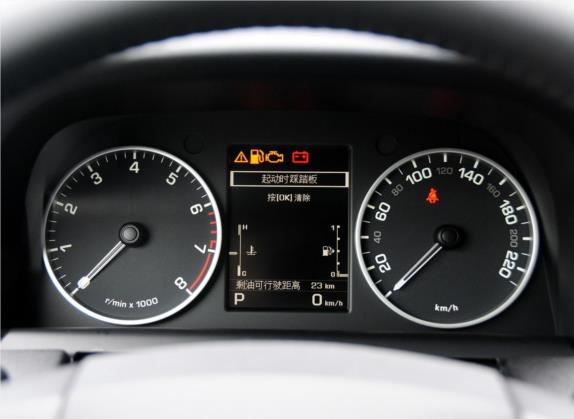揽胜运动版 2013款 5.0 NA V8 黑标限量版 中控类   仪表盘