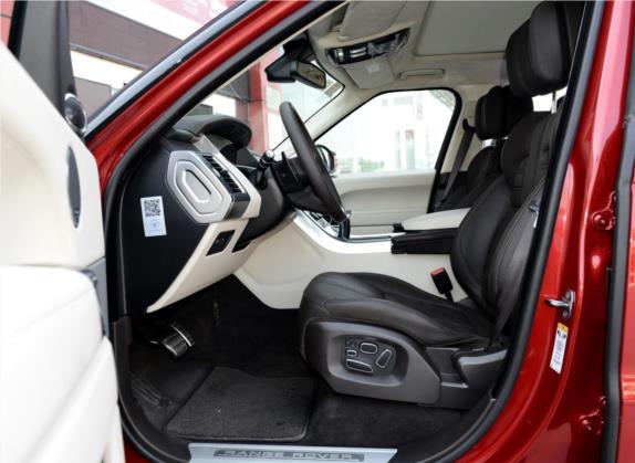 揽胜运动版 2015款 5.0 SC V8 锋尚创世版 DYNAMIC 车厢座椅   前排空间