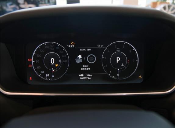 揽胜运动版 2017款 3.0 SC V6 HSE DYNAMIC 中控类   仪表盘