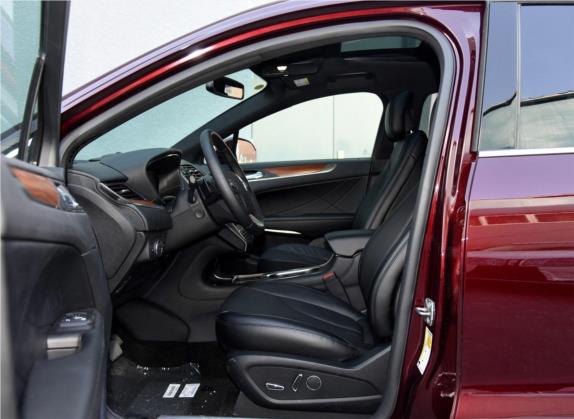 林肯MKC 2016款 2.0T 两驱尊雅版 车厢座椅   前排空间