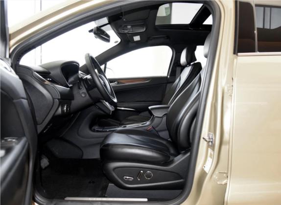 林肯MKC 2016款 2.0T 四驱尊雅版 车厢座椅   前排空间
