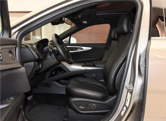 林肯MKX 2017款 2.0T 四驱尊雅版 车厢座椅   前排空间