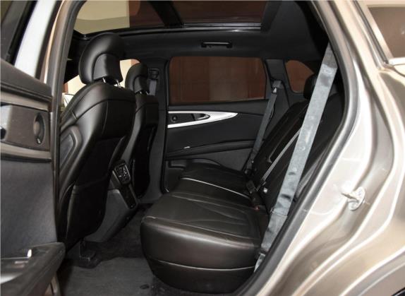 林肯MKX 2017款 2.0T 四驱尊雅版 车厢座椅   后排空间