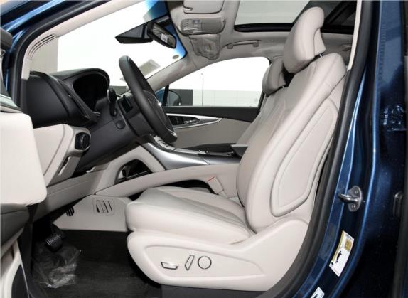 林肯MKX 2018款 2.0T 四驱尊雅版 车厢座椅   前排空间