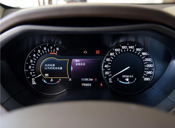 林肯MKZ 2015款 2.0T 总统系列 中控类   仪表盘
