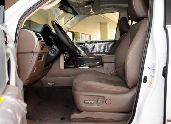 雷克萨斯GX 2014款 400 尊贵版 车厢座椅   前排空间