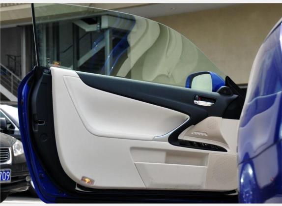雷克萨斯IS 2011款 250C 车厢座椅   前门板