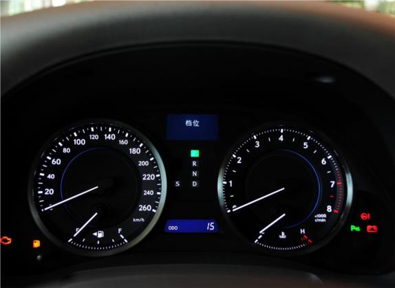 雷克萨斯IS 2011款 250 运动版 中控类   仪表盘