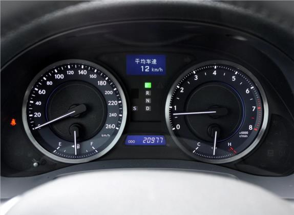 雷克萨斯IS 2011款 250 豪华版 中控类   仪表盘