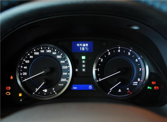 雷克萨斯IS 2011款 250 风驰版 中控类   仪表盘