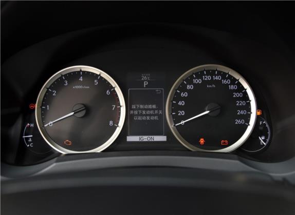 雷克萨斯IS 2015款 200t 豪华版 中控类   仪表盘