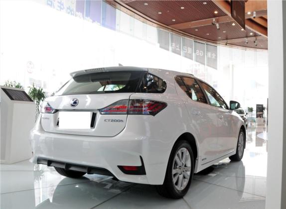雷克萨斯CT 2014款 CT200h 精英版 单色 外观   斜后