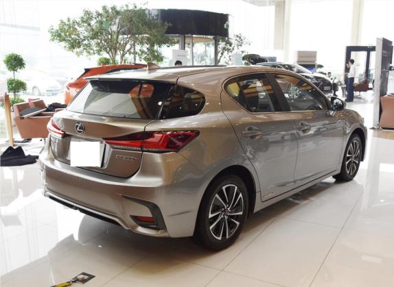 雷克萨斯CT 2020款 CT200h 精英版 单色 外观   斜后