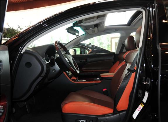 雷克萨斯GS 2011款 300 辉煌版 车厢座椅   前排空间