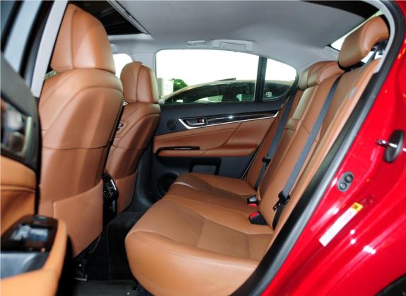 雷克萨斯GS 2012款 350 豪华全驱版 车厢座椅   后排空间