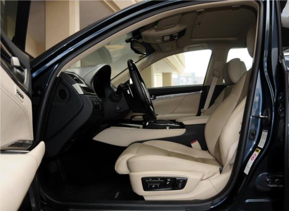 雷克萨斯GS 2014款 250 豪华版 车厢座椅   前排空间