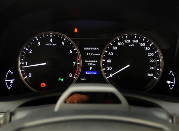 雷克萨斯GS 2014款 350 豪华全驱版 中控类   仪表盘