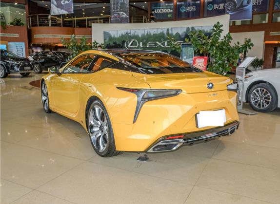 雷克萨斯LC 2020款 500h 运动版 外观   斜后