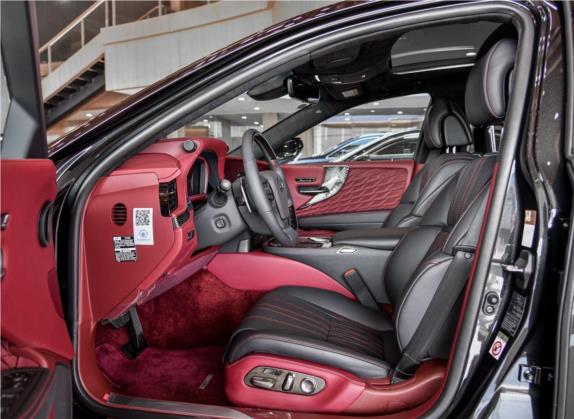 雷克萨斯LS 2018款 500h 行政版 国V 车厢座椅   前排空间