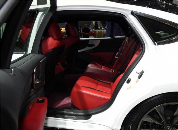 雷克萨斯LS 2020款 500h F SPORT 国VI 车厢座椅   后排空间
