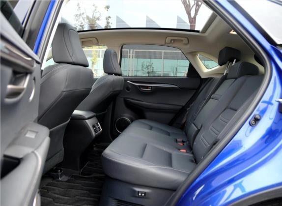 雷克萨斯NX 2015款 300h 全驱 锋芒版 车厢座椅   后排空间