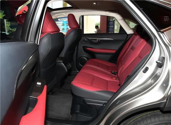 雷克萨斯NX 2019款 300h 百万纪念限量版 国VI 车厢座椅   后排空间