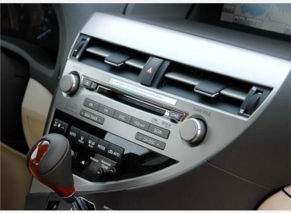 雷克萨斯RX经典 2009款 350 尊贵版 中控类   中控台