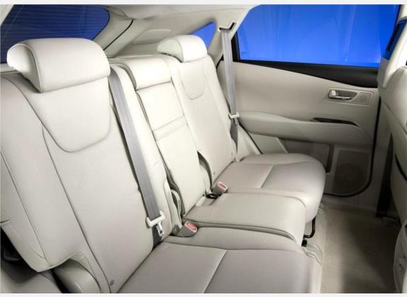 雷克萨斯RX经典 2009款 350 尊贵版 车厢座椅   后排空间