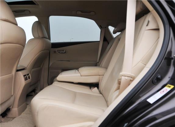 雷克萨斯RX经典 2013款 270 豪华版 车厢座椅   后排空间