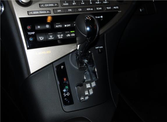 雷克萨斯RX经典 2013款 350 典雅型 中控类   挡把