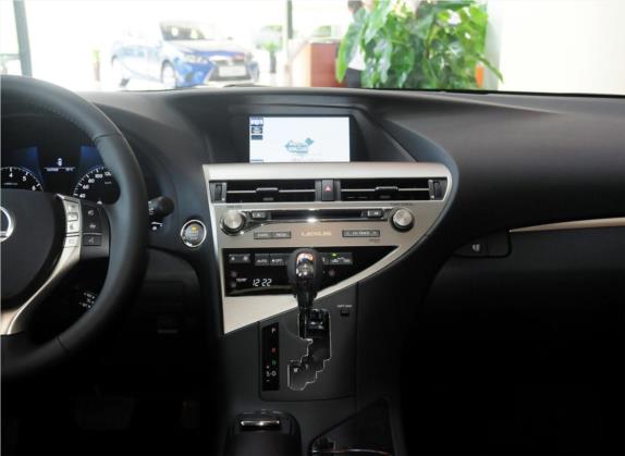 雷克萨斯RX经典 2013款 350 豪华版 中控类   中控台