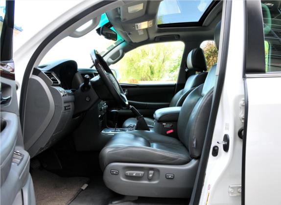 雷克萨斯LX 2009款 570 车厢座椅   前排空间