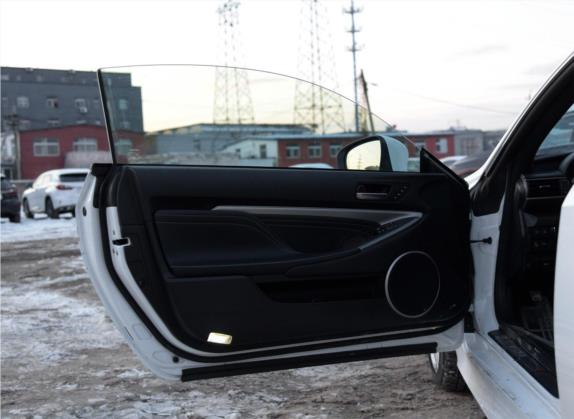 雷克萨斯RC 2016款 200t F SPORT极致版 车厢座椅   前门板