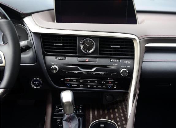 雷克萨斯RX 2016款 450h 四驱尊贵版 中控类   中控台