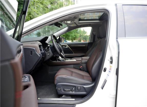 雷克萨斯RX 2016款 450h 四驱尊贵版 车厢座椅   前排空间