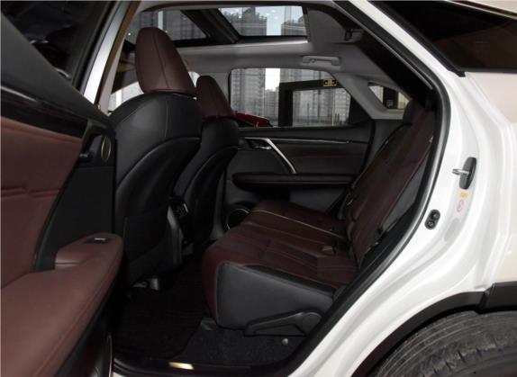 雷克萨斯RX 2016款 450h 四驱豪华版 车厢座椅   后排空间