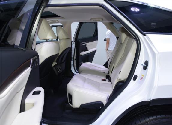 雷克萨斯RX 2020款 450hL 四驱豪华版7座 国VI 车厢座椅   后排空间