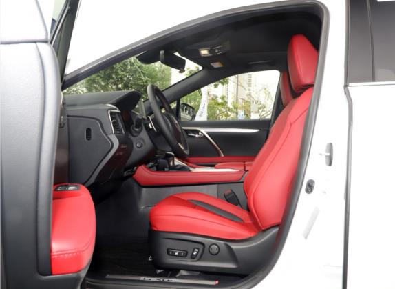 雷克萨斯RX 2020款 改款 300 四驱F SPORT 车厢座椅   前排空间