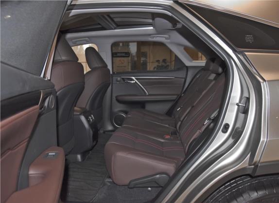雷克萨斯RX 2020款 改款 450h 四驱豪华版 车厢座椅   后排空间