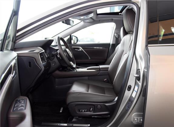雷克萨斯RX 2020款 450h 四驱智·混动特别限量版 车厢座椅   前排空间
