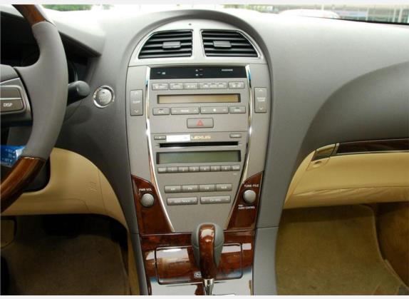 雷克萨斯ES 2010款 350 典雅版 中控类   中控台