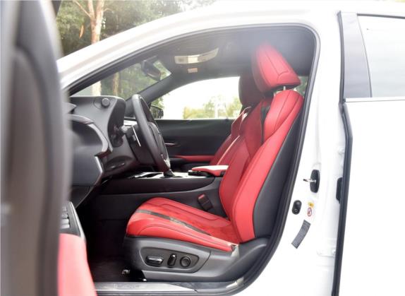 雷克萨斯UX 2019款 260h F SPORT版 国V 车厢座椅   前排空间