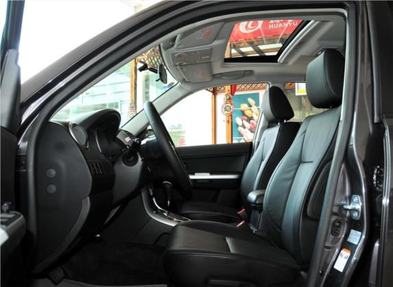 超级维特拉 2011款 2.4 AT JLX-EL 5门版 车厢座椅   前排空间