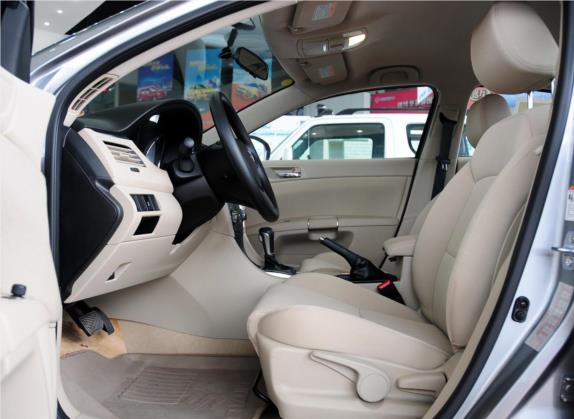 凯泽西 2011款 2.4L 两驱CVT标准版 车厢座椅   前排空间