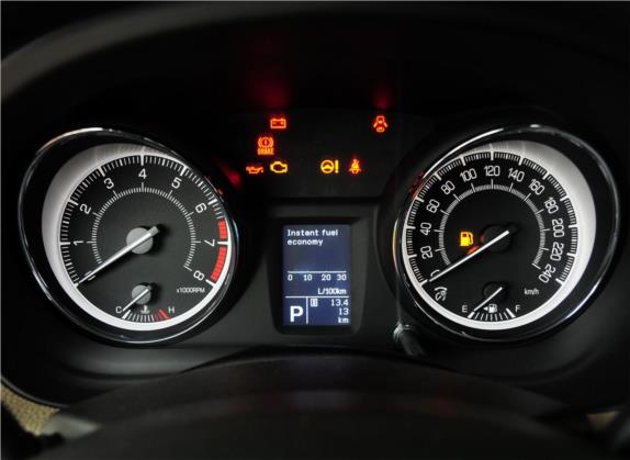 凯泽西 2011款 2.4L 两驱CVT标准版 中控类   仪表盘