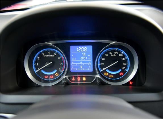 北斗星X5 2015款 1.4L 巡航型 国IV 中控类   仪表盘