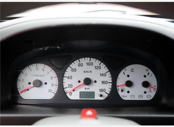 北斗星 2009款 领航版 1.0L 手动经济型 中控类   仪表盘