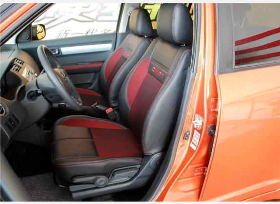 雨燕 2008款 劲乐 1.5L 自动炫锐版 车厢座椅   前排空间