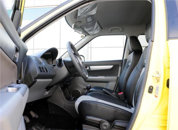 雨燕 2011款 1.5L 手动运动版 车厢座椅   前排空间