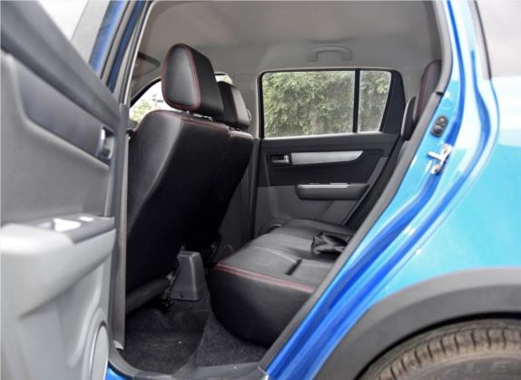 雨燕 2015款 1.5L 手动限定版 车厢座椅   后排空间